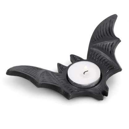 Bat Tealight Candle Holder for Eerie Home Decor Tea Light Holder Spirit of equinox Quirky Turkey Gifts
