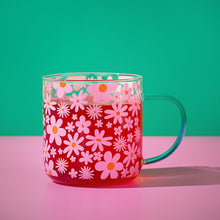 Studio Blom Floral Glass Mug Mugs & Cups Studio Blom Quirky Turkey Gifts