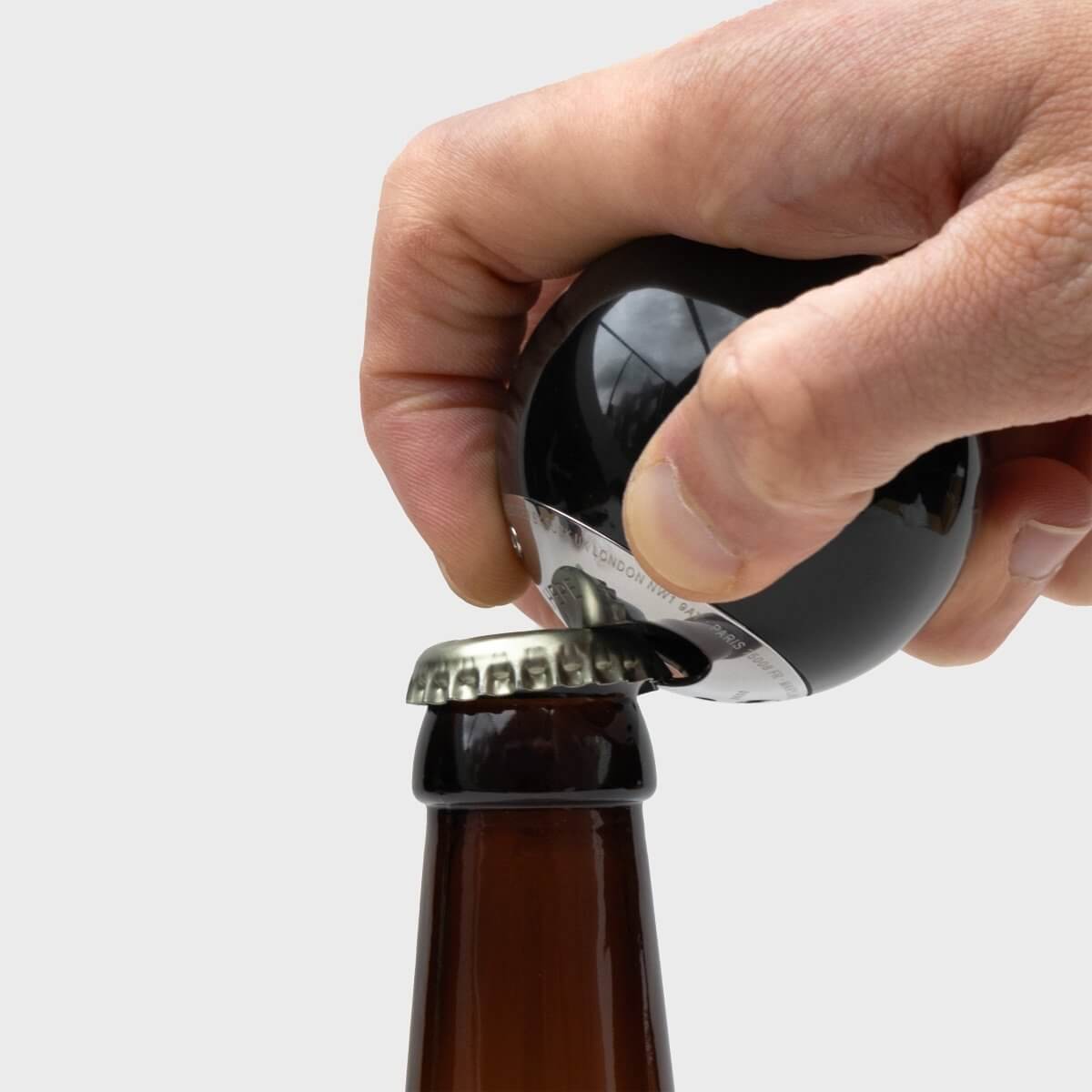 Black Eight Ball Bottle Opener, Stainless Steel Opener, Made From a Real 8 Ball 🎱 Gadgets SuckUK Quirky Turkey Gifts