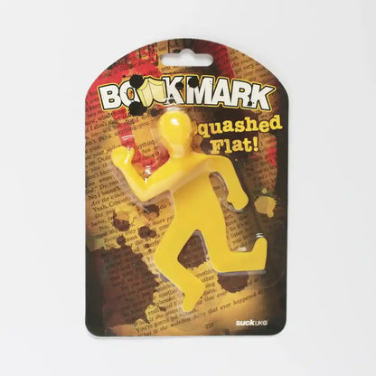 Book Mark, Yellow Silicone Rubber Squashed Bookmark Gadgets SuckUK Quirky Turkey Gifts