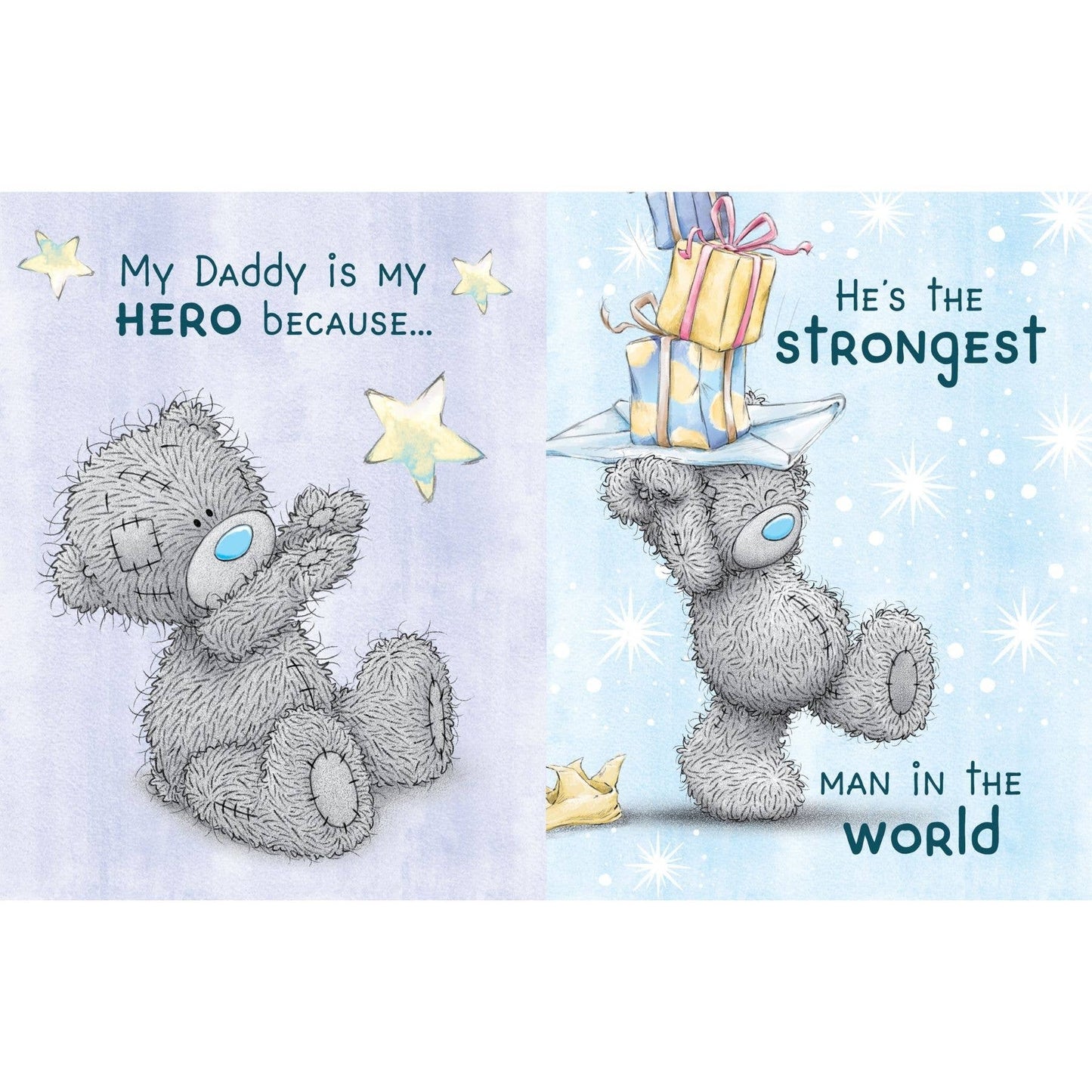 Super Dad Me to You Gift Book - My Daddy, My Hero Books Boxer Gifts Quirky Turkey Gifts