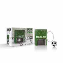 Penal-tea Football Mug with Mini Ball & Goal Net Mugs & Cups Boxer Gifts Quirky Turkey Gifts