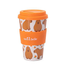 Capybara Travel Coffee Mug Drinkware Sass and Belle Quirky Turkey Gifts