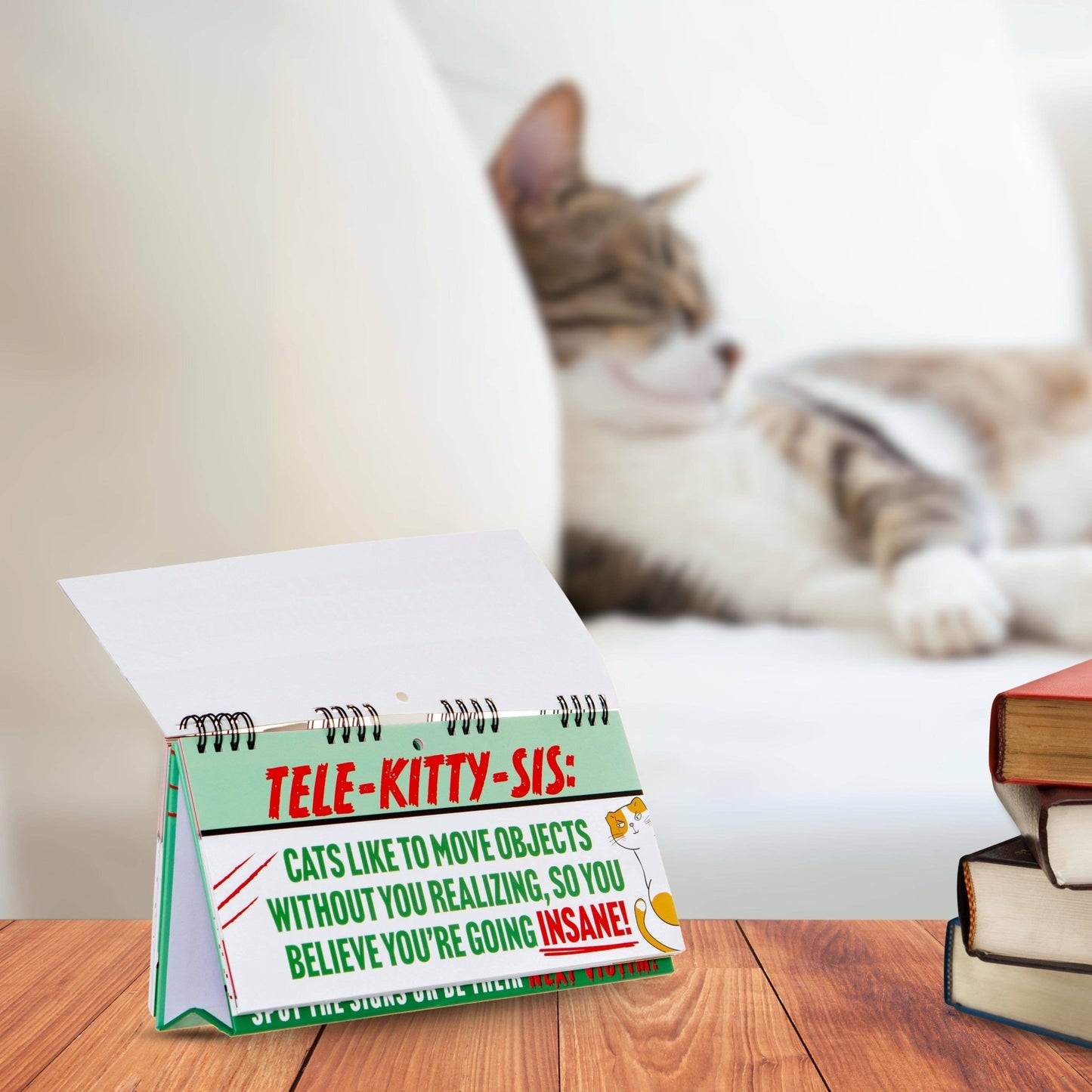 50 Ways Your Cat Is Trying To Kill You Flipbook - Cat Gifts Flip Books Boxer Gifts Quirky Turkey Gifts