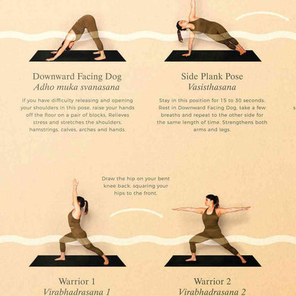 Calm Club Yoga Poses Poster with Video Tutorials Yoga Posters Calm Club Quirky Turkey Gifts