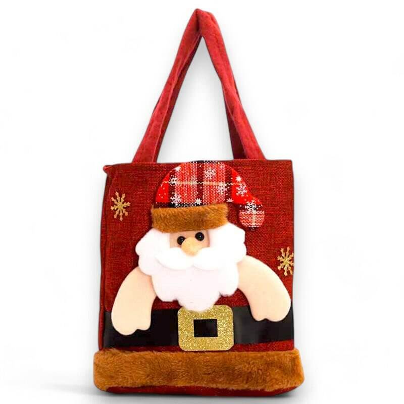 Christmas Felt Gift Bag, Candy Bag, Christmas Tote Bags Christmas Tote Bags Fashion Accessories Quirky Turkey Gifts