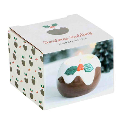 Christmas Pudding Tealight Candle Holder Home & Garden Jones Home & Gifts Quirky Turkey Gifts