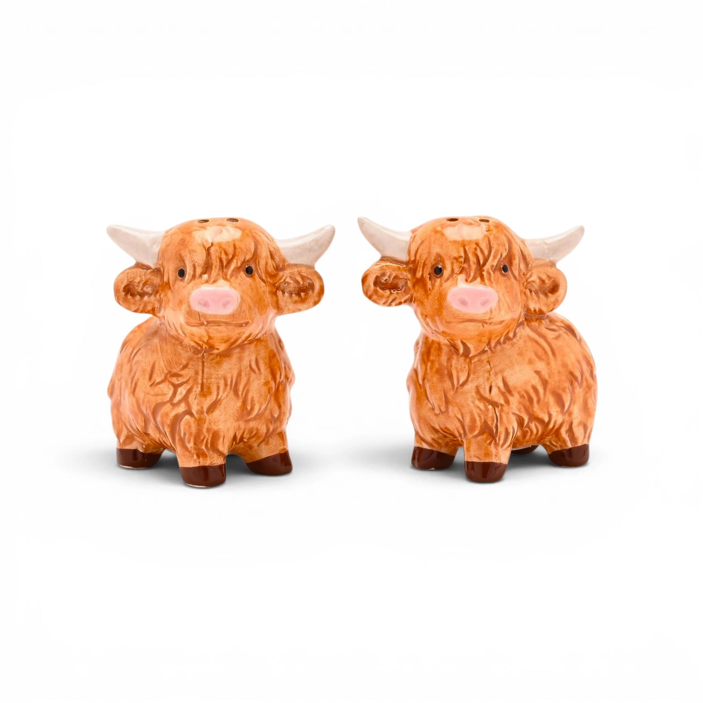 Country Living Highland Cow Salt & Pepper Shakers Salt n Pepper Shakers Country Living Quirky Turkey Gifts