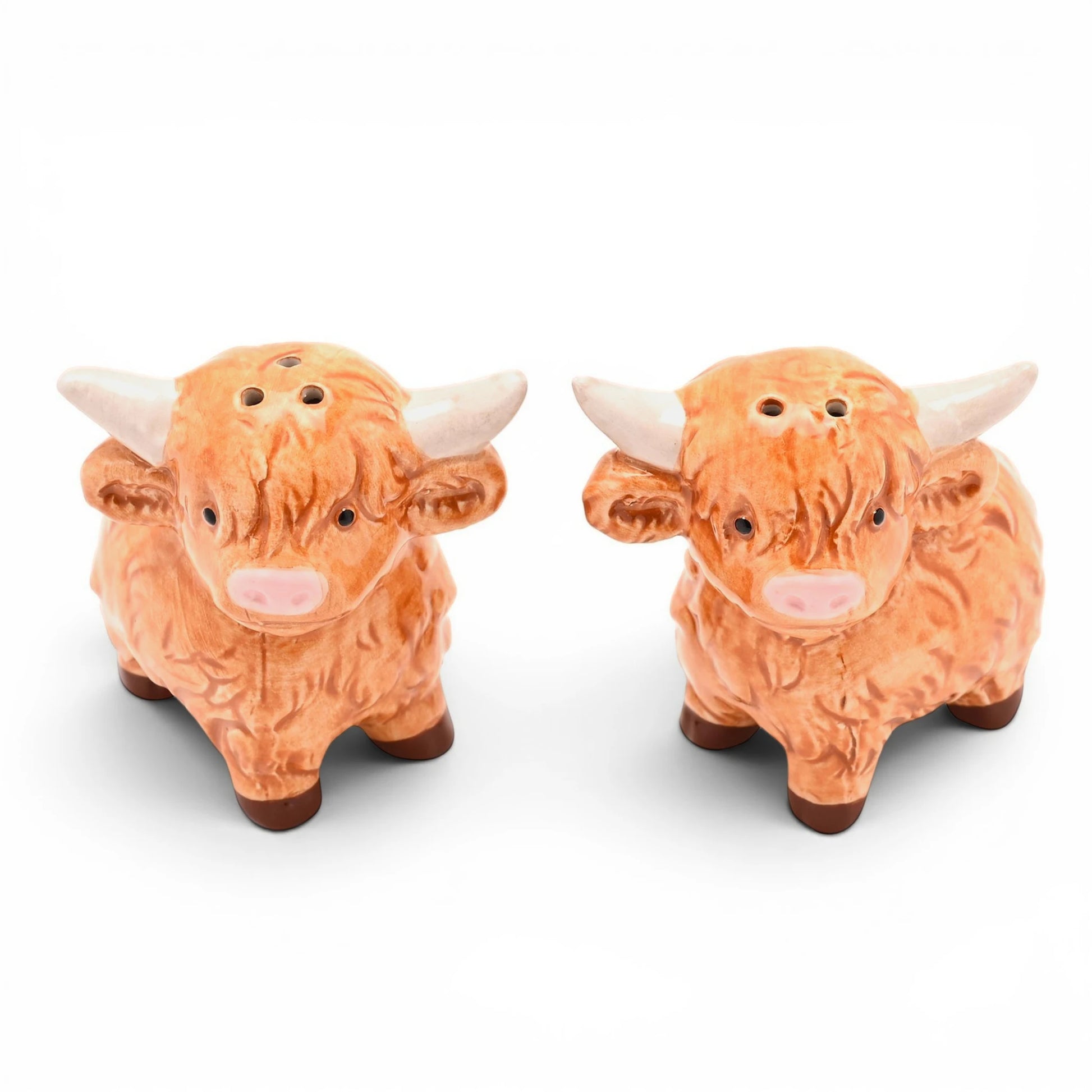 Country Living Highland Cow Salt & Pepper Shakers Salt n Pepper Shakers Country Living Quirky Turkey Gifts