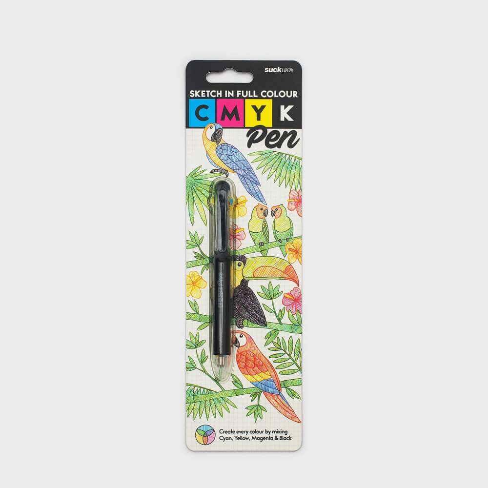 CMYK Make Full-Colour Art with This Ballpoint Pen Gadgets SuckUK Quirky Turkey Gifts