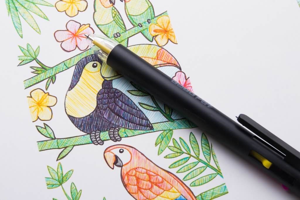 CMYK Make Full-Colour Art with This Ballpoint Pen Gadgets SuckUK Quirky Turkey Gifts