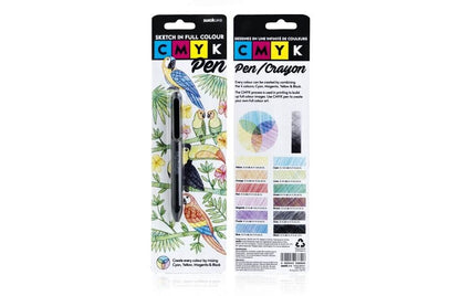 CMYK Make Full-Colour Art with This Ballpoint Pen Gadgets SuckUK Quirky Turkey Gifts