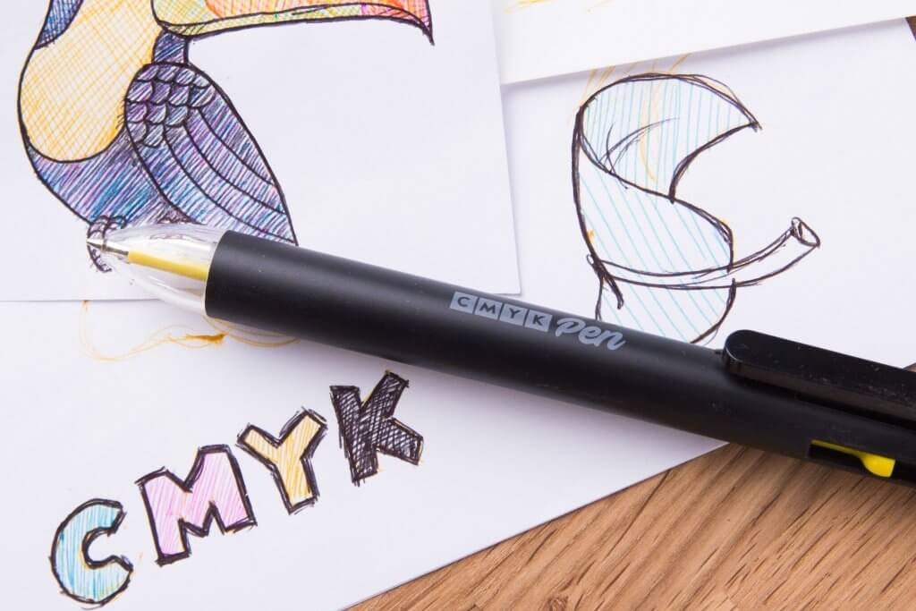 CMYK Make Full-Colour Art with This Ballpoint Pen Gadgets SuckUK Quirky Turkey Gifts
