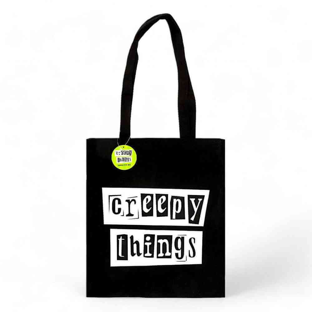 Creepy Things Polycotton Tote Bag for Spooky Adventures Lunch Boxes & Totes Spirit of equinox Quirky Turkey Gifts