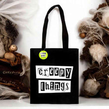Creepy Things Polycotton Tote Bag for Spooky Adventures Lunch Boxes & Totes Spirit of equinox Quirky Turkey Gifts