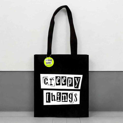 Creepy Things Polycotton Tote Bag for Spooky Adventures Lunch Boxes & Totes Spirit of equinox Quirky Turkey Gifts