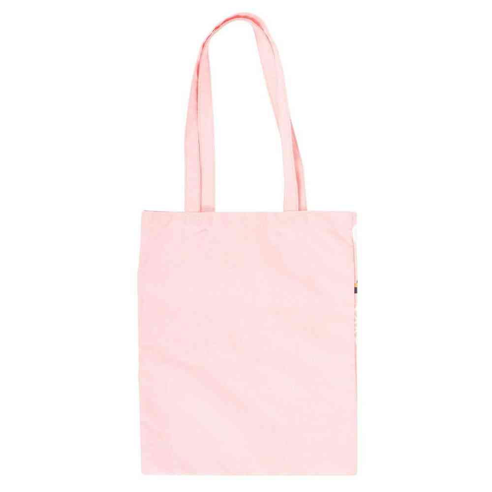 Adorable Halloween Ghost and Pumpkin Print Poly-Cotton Tote Bag. Lunch Boxes & Totes Spirit of equinox Quirky Turkey Gifts