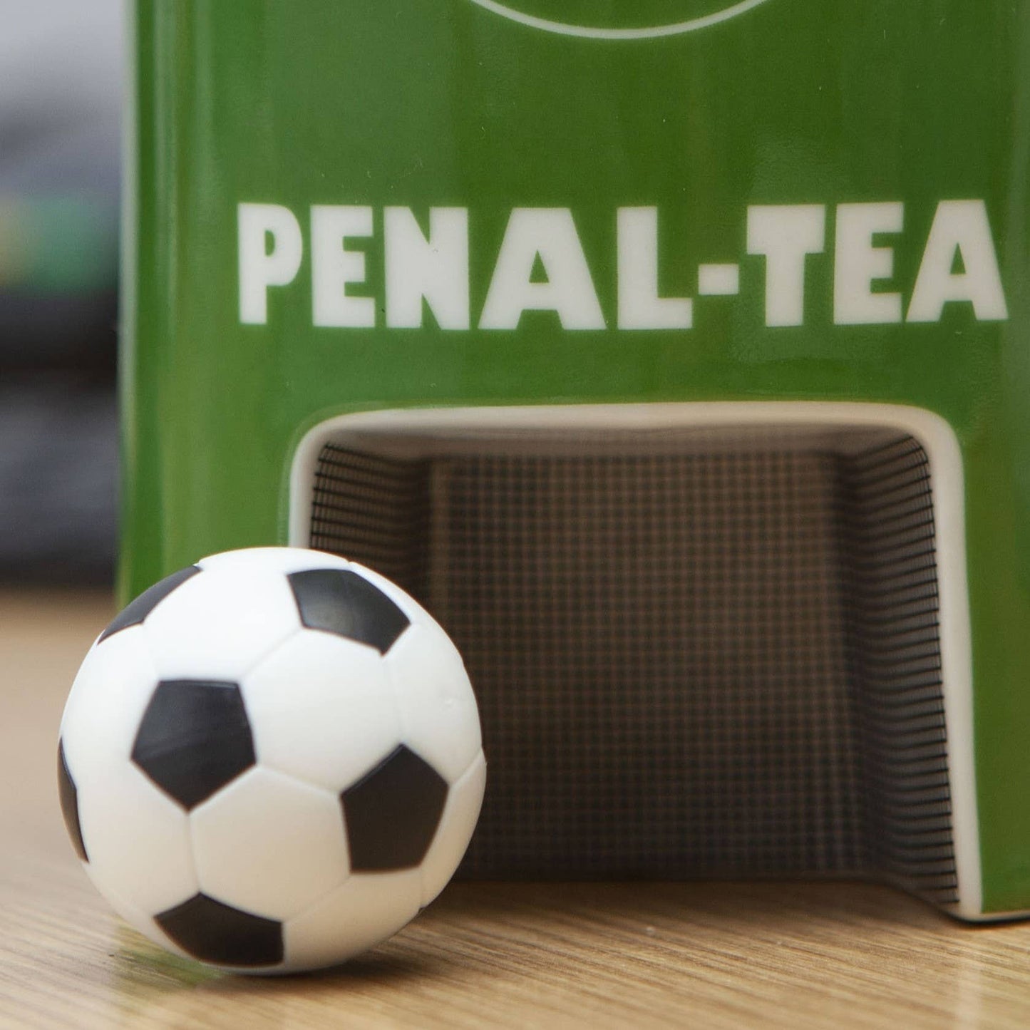 Penal-tea Football Mug with Mini Ball & Goal Net Mugs & Cups Boxer Gifts Quirky Turkey Gifts