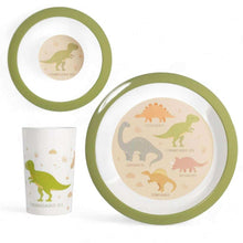 Desert Dino Kids Tableware Set Tableware & Coasters Sass and Belle Quirky Turkey Gifts