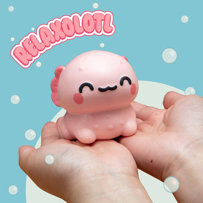 Relaxolotl Axolotl Squishy Stress Toy | Boxer Gifts