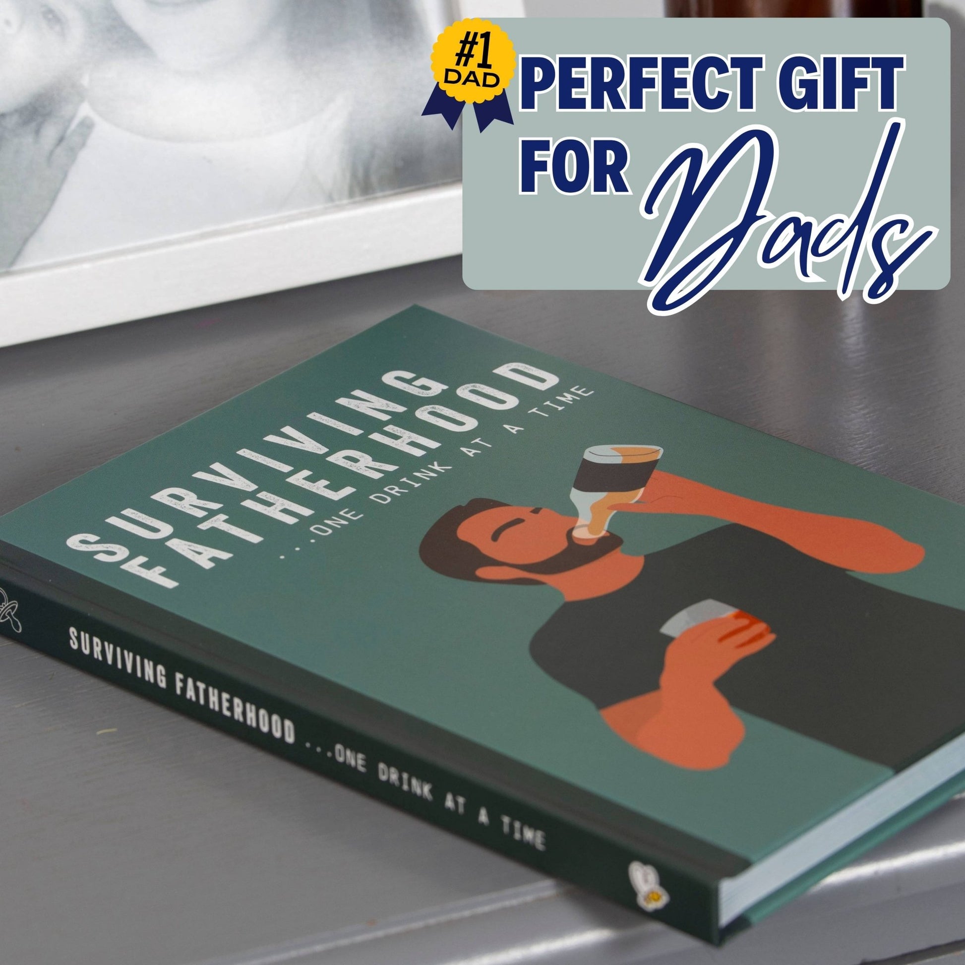 Surviving Fatherhood One Drink At A Time Book Books Boxer Gifts Quirky Turkey Gifts