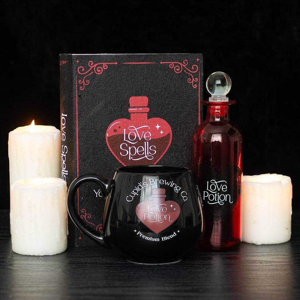 Enchanting Gothic Love Elixir Bottle - Perfect for Valentine's Day Gothic Decor Spirit of equinox Quirky Turkey Gifts