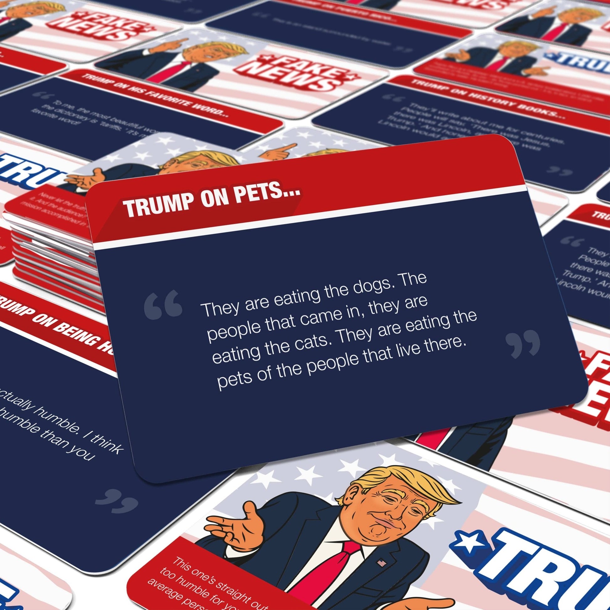 Donald Trump News Game Funny Party Game Card Games Bubblegum Stuff UK Quirky Turkey Gifts