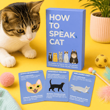 How To Speak Cat Card Deck | Fun Gift for Cat Lovers Gifts for Cat Lovers Gift Republic Quirky Turkey Gifts