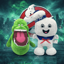 Ghostbusters Slimer & Stay Puft Plush Toys Toys and Games The Fashion Gift Shop Quirky Turkey Gifts