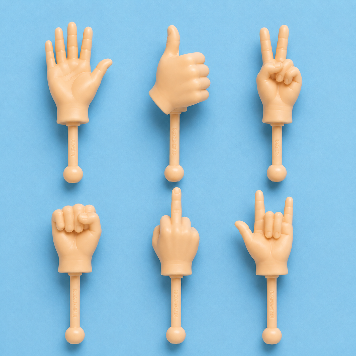 Lend A Tiny Hand – 6 Mini Hands Novelty Prank Gift | Boxer Gifts