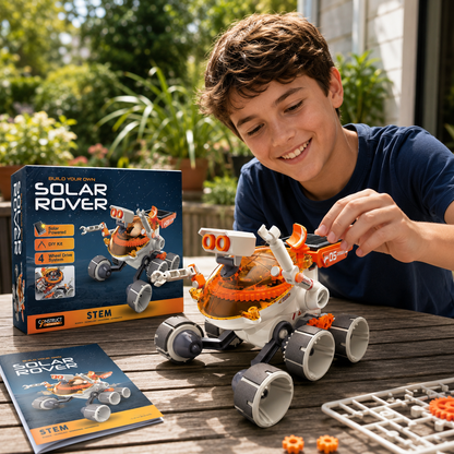 Build Your Own Solar Rover STEM Kit | Construct & Create