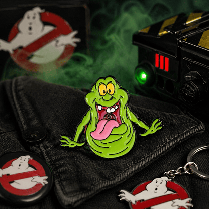 Ghostbusters Slimer Enamel Pin Brooch | Green Ghost Badge Brooches & Pin Badges Fashion Accessories Quirky Turkey Gifts