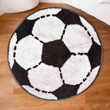 Football Shaped Bedroom Rug ⚽ Bedroom Rugs Sass and Belle Quirky Turkey Gifts