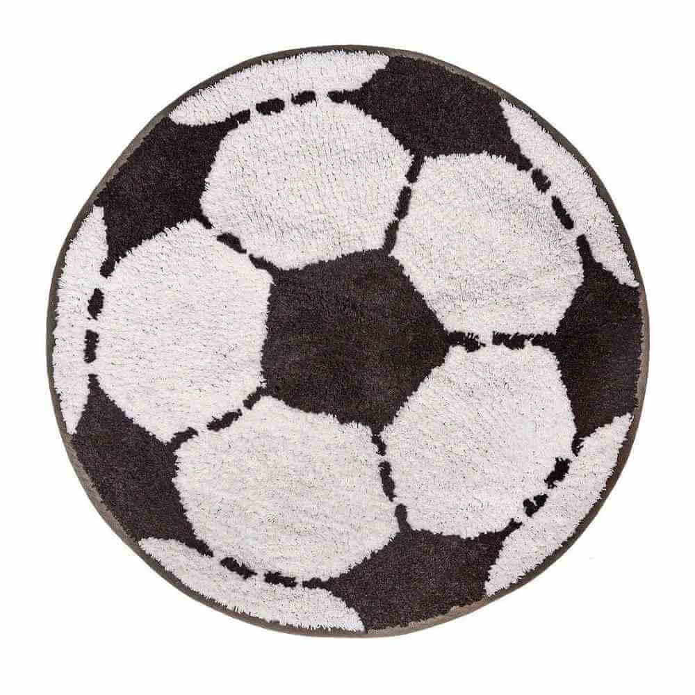 Football Shaped Bedroom Rug ⚽ Bedroom Rugs Sass and Belle Quirky Turkey Gifts