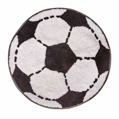 Football Shaped Bedroom Rug ⚽ Bedroom Rugs Sass and Belle Quirky Turkey Gifts