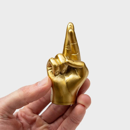 Good Luck - Golden Fingers Crossed Lucky Charm Gift Charms and Pendants Luckies Quirky Turkey Gifts