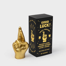 Good Luck - Golden Fingers Crossed Lucky Charm Gift Charms and Pendants Luckies Quirky Turkey Gifts