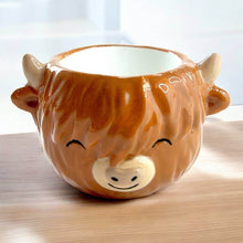 Highland Cow Egg Cup Home & Garden Sass and Belle Quirky Turkey Gifts