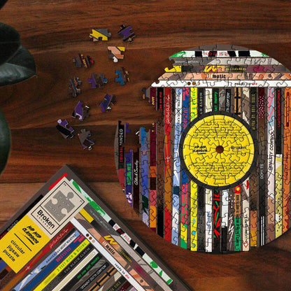 Hip Hop Classics, Broken Records, Jigsaw Puzzles of Classic Vinyl Gadgets SuckUK Quirky Turkey Gifts