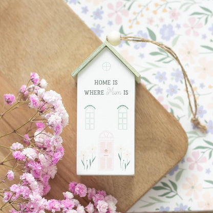 Home Is Where Mum Is Hanging and Happy Place House Decoration Hanging Decoration Jones Home & Gifts Quirky Turkey Gifts