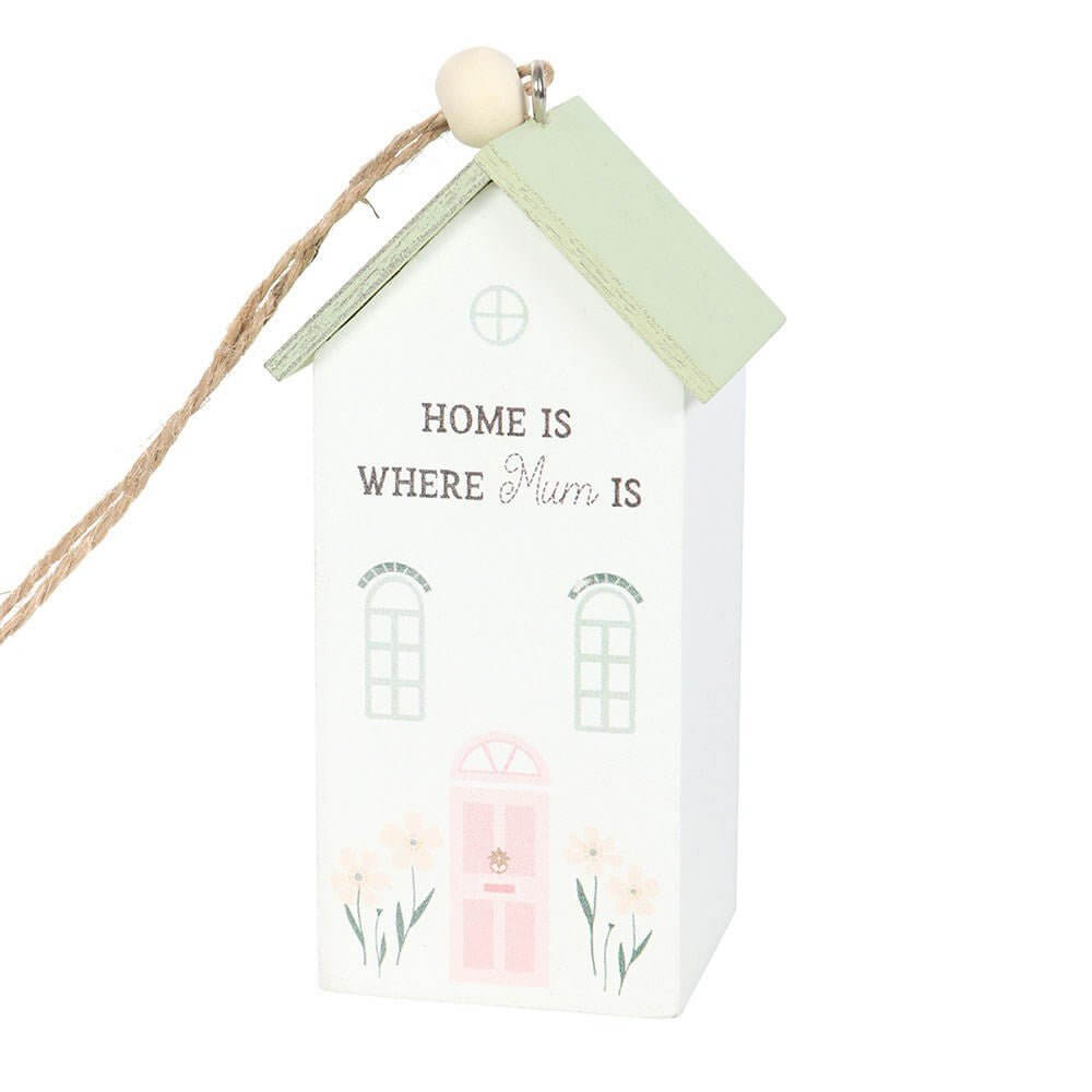 Home Is Where Mum Is Hanging and Happy Place House Decoration Hanging Decoration Jones Home & Gifts Quirky Turkey Gifts