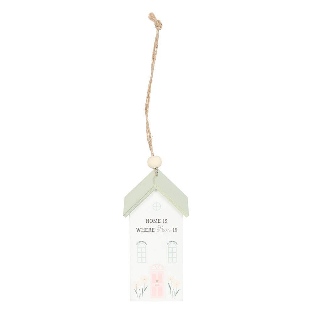 Home Is Where Mum Is Hanging and Happy Place House Decoration Hanging Decoration Jones Home & Gifts Quirky Turkey Gifts