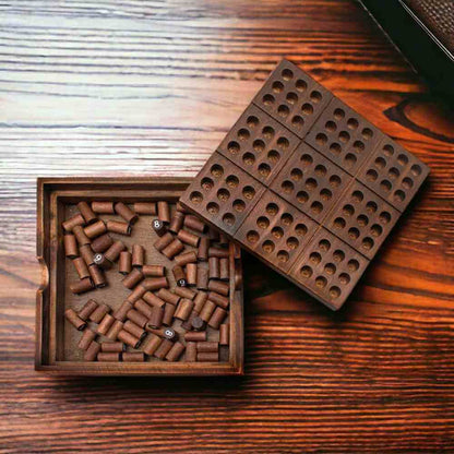 Deluxe Wooden Sudoku Puzzles and Solutions Set By Iron and Glory Toys and Games Iron and Glory Quirky Turkey Gifts