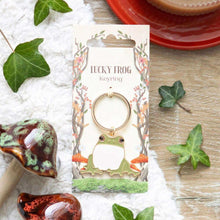 Lucky Frog Keyring, Key Organisers, Frog Lover Gifts Keyrings Jones Home & Gifts Quirky Turkey Gifts