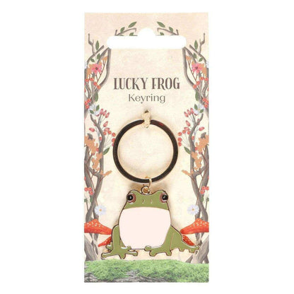 Lucky Frog Keyring, Key Organisers, Frog Lover Gifts Keyrings Jones Home & Gifts Quirky Turkey Gifts