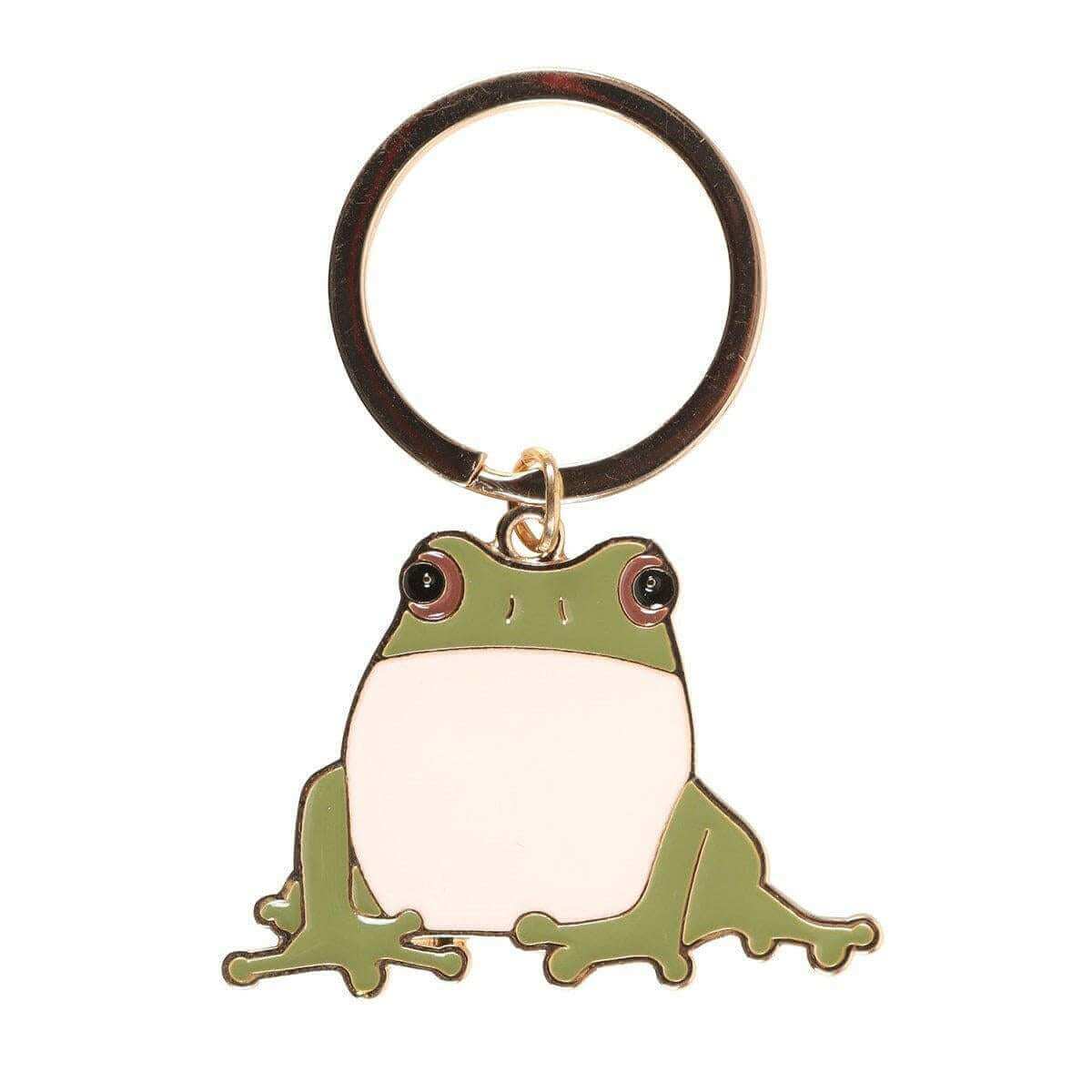Lucky Frog Keyring, Key Organisers, Frog Lover Gifts Keyrings Jones Home & Gifts Quirky Turkey Gifts