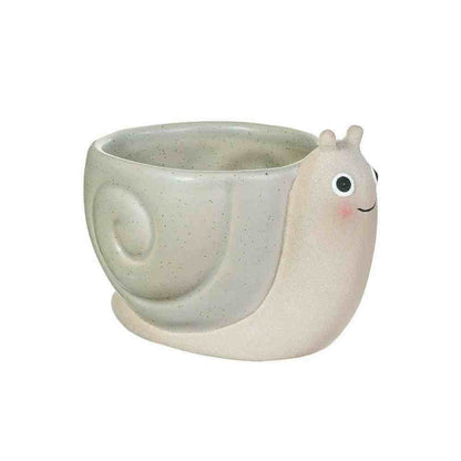 Mini Snail Planter (Cottage Garden) – Sass & Belle 🐌 Pots & Planters Sass and Belle Quirky Turkey Gifts
