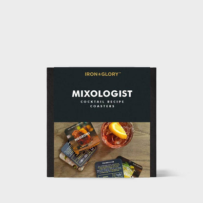 Mixologist Easily Make Your Own Cocktail 48 Coaster Set Gadgets SuckUK Quirky Turkey Gifts