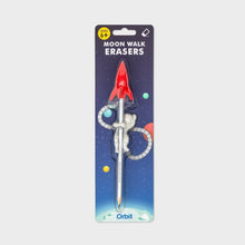 Moon Walk Erasers, Astronaut &amp; Rocket Eraser and Pencil Set Gadgets SuckUK Quirky Turkey Gifts