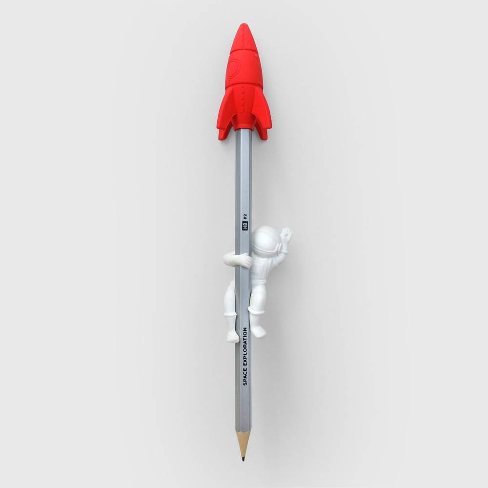 Moon Walk Erasers, Astronaut &amp; Rocket Eraser and Pencil Set Gadgets SuckUK Quirky Turkey Gifts